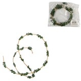 Guirlande branche de pin Noël vert 120 cm | 48 pièces
