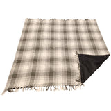 Prends un plaid pique-nique polyback vert blanc 160 x 160 cm | 10 pièces