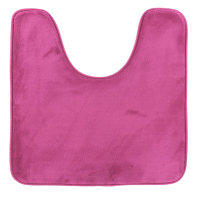 Tapis de toilette violet polyester 45 x 50 cm | 16 pièces