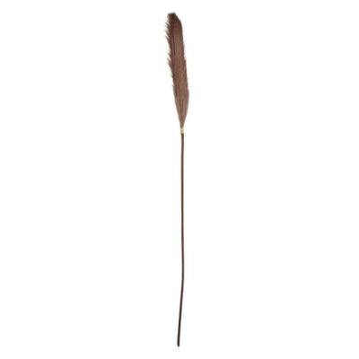 Parlane branche artificielle plume herbe marron 104 cm | 24 pièces