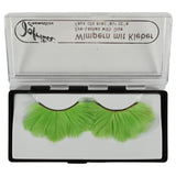 Jofrika cosmétiques cils artificiels plumes vert 9,5 cm b-choice ve500 | 50 pièces