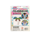 Ballon aluminium ailes de papillon arc-en-ciel 100 cm | 24 pièces