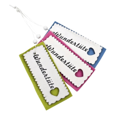 Pendentif décoratif wundertüte 13 cm 3 assortis | 36 pièces