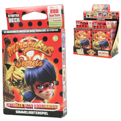 Deck de démarrage de cartes de collection Miraculous Ensemble allemand de 30 | 48 pièces