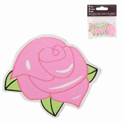 Décoration roses bois 3 cm lot de 10 | 48 pièces