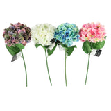 Hortensia fleur artificielle 54 cm 4 assortis