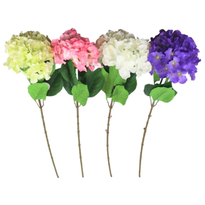 No brand hortensia simple l 84cm | 12 pièces