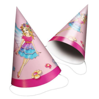 Susy-card chapeaux de fête avec elfe élastique 15 cm 6 pièces | 24 pièces