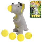 Popper dinosaure Dinoworld avec 5 boules 14 cm | 12 pièces