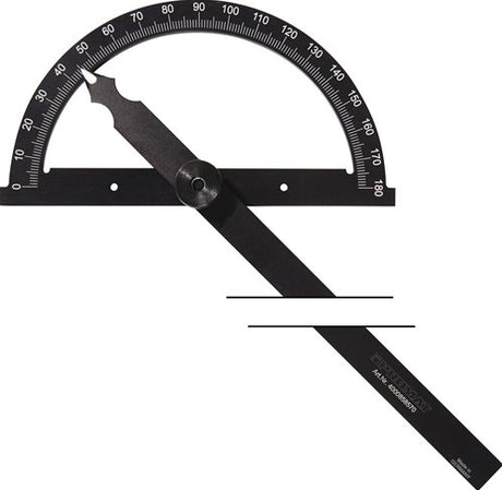 Mesureur d'angle Promat tecwerk | rapporteur-d. 200 mm | longueur de jambe 300 mm - 4000858570