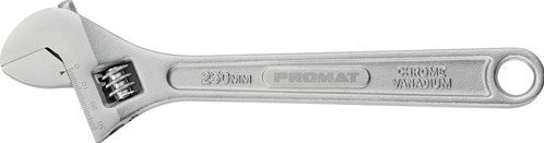 Clé à molette Promat tecwerk | maximum. 28 millimètres | longueur 250 mm | avec échelle de réglage - 4000823828