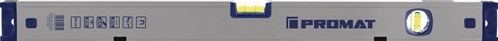 Promat tecwerk waterpas | 40 cm | aluminium zilver | ± 0,5mm m met magneet - 4000857175