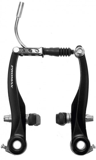Promax V-Brake Set Voor en achter aluminium zwart