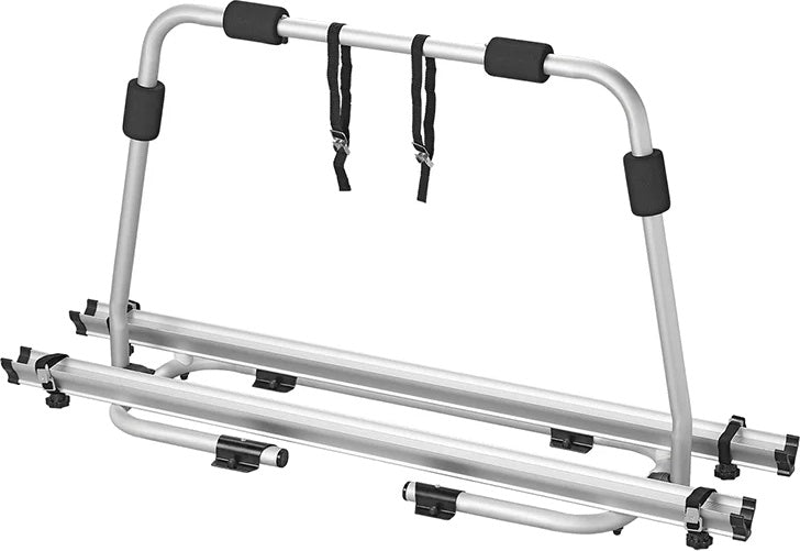 Transporteur de vélos pour caravandisesel 2 vélos argent