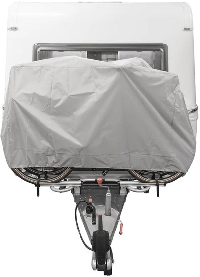 Couverture de vélo Proplus XL - 210D Oxford Ripstop - Gris clair - 2 vélos - E -bikes