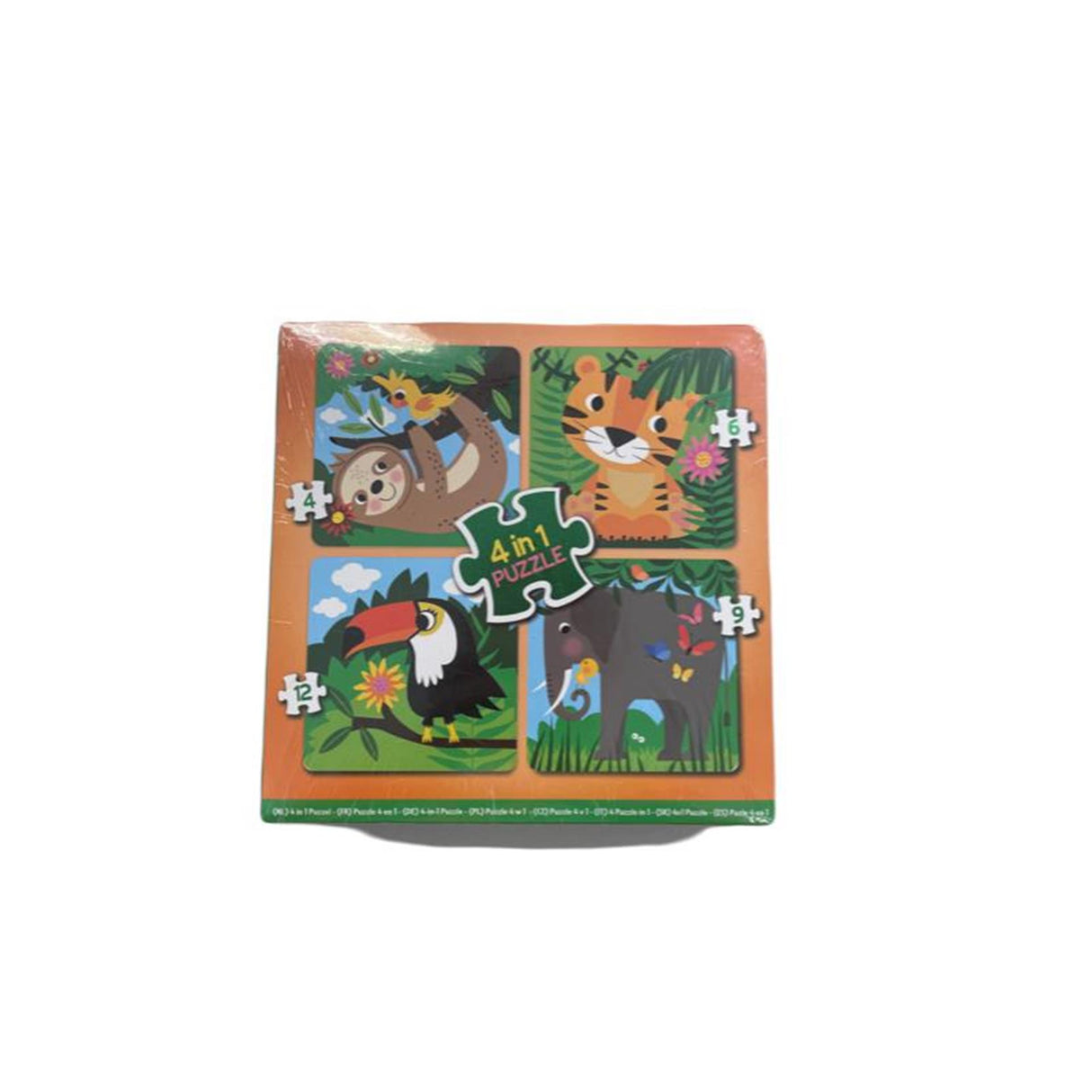 Wins Holland Puzzle 4 en 1 Licorne