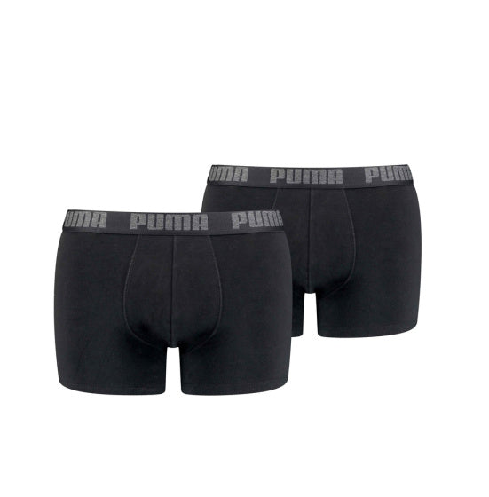 Puma Basic Boxer Men (paquet de 2) Taille noire m