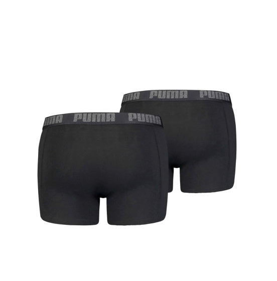 Puma Basic Boxer Men (Pack of 2) Black Taille S