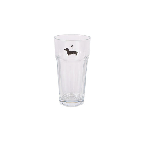 Clayre eef drinkglas tekkel 320ml ã˜8x15 cm glas