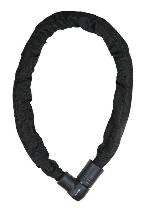 Antivol à chaîne en python avec couvercle en nylon noir