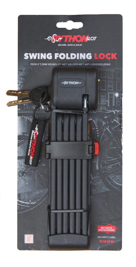 Serrure pliante Python 6x224cm, art-2, support m