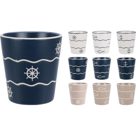 Tasse poterie 200ml maritime