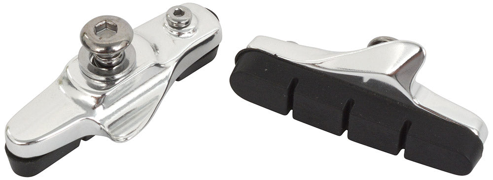 Mâchoires de frein à cartouche Quaxar Shimano Road Alu argent