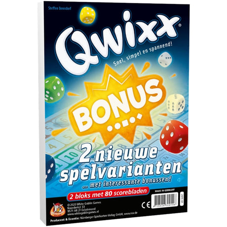 White Goblin Games Qwixx Jeu de dés bonus