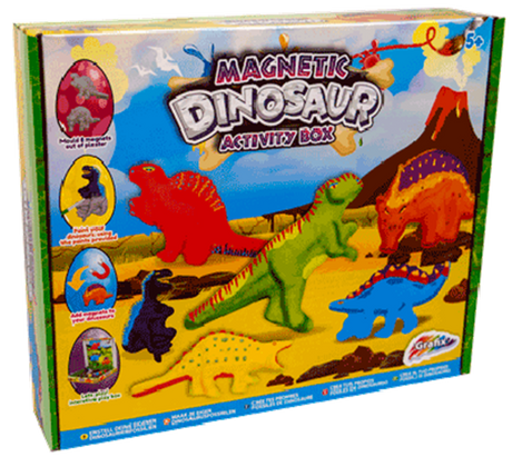 Coffret d'activités dinosaure magnétique Grafix