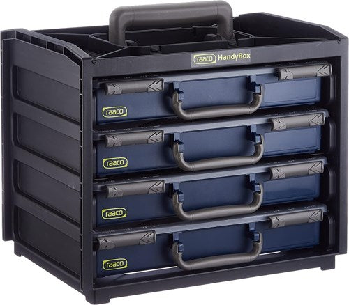 Boîte d'assortiment Raaco boîte pratique avec 4 assortiments - 136242