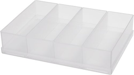 Boîtes d'insertion Raaco 55 a8-2, (4 pcs.) sur plateau - 136457 136457
