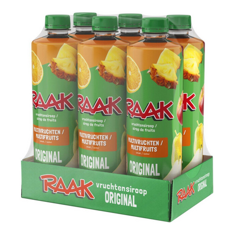 Sirop de fruits Raak multifruits (6x 750ml)
