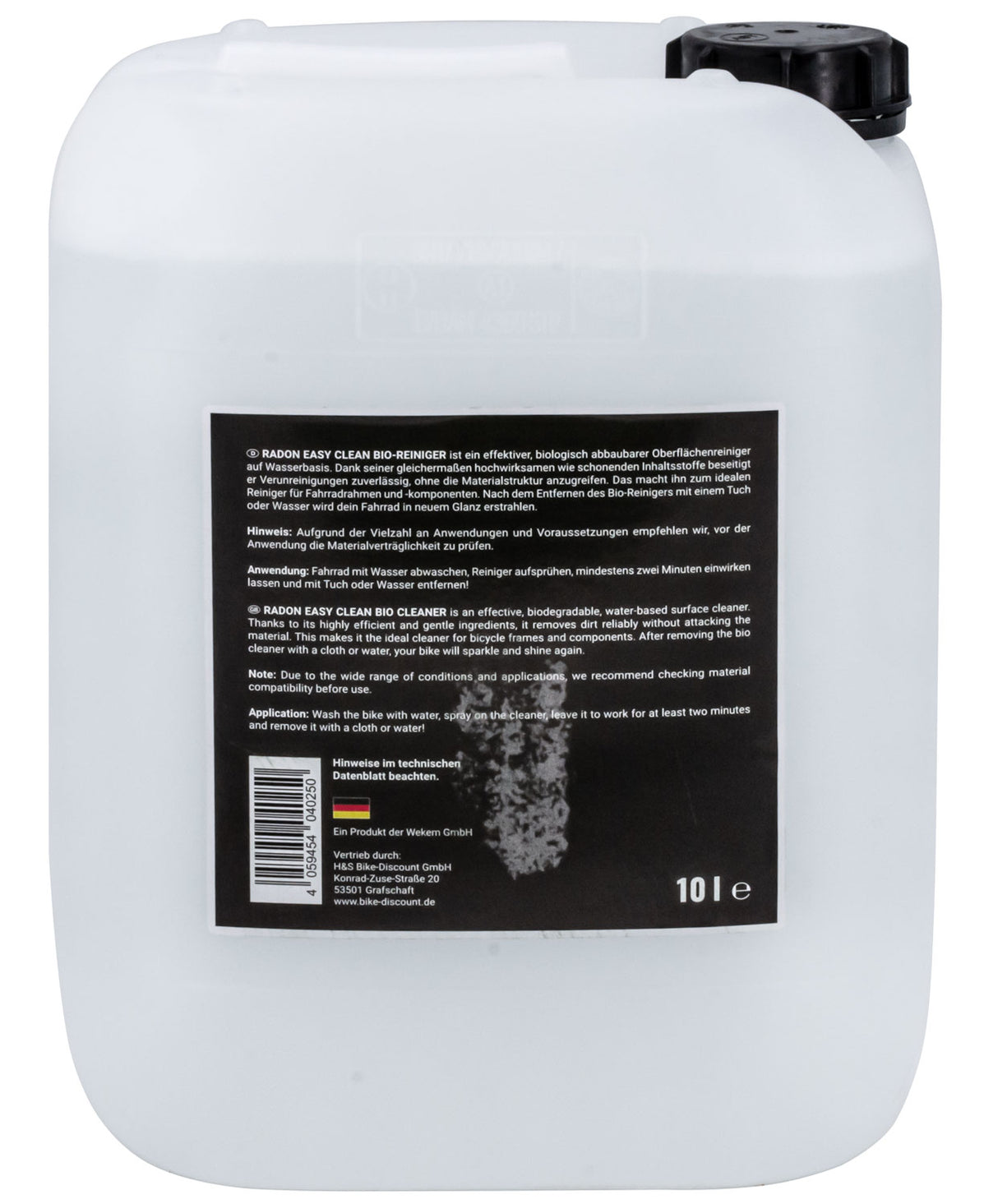 Détergent bio Radon facile à nettoyer 10l