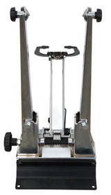 Support de dressage de roues professionnel Radon pour axes traversants QR