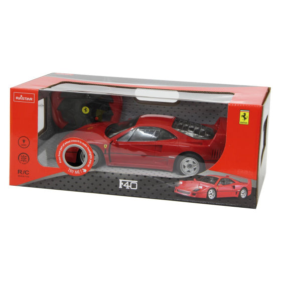Rastar RC Ferrari F40 garçons 27 MHz 1:14 rouge