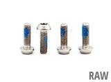 Composants en chêne vis en titane m3x9 pour roulements de levier sram couvercle Hope (4 pièces)