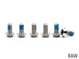 Composants en chêne vis en titane m5x10 pour rotor à disque à 6 boulons (6 pièces)