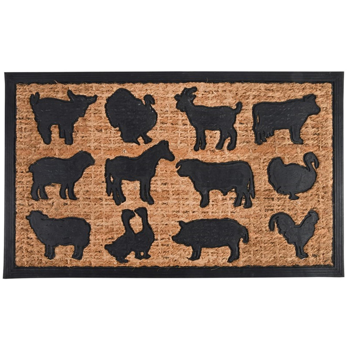 Paillasson design Esschert animaux de la ferme