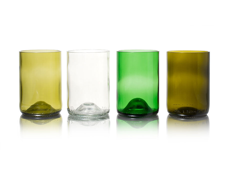 Verres de boissons rebottées - 4 -pack - Mélanger
