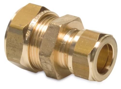Bonfix raccord réducteur droit 15x12mm compression | 5 pièces