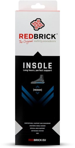 Redbrick inlegzool medium 1000034 | zwart | maat 39 - 00.083.024.39