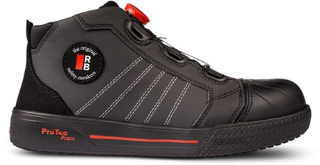 Redbrick sprint boa s3s | zwart | maat 42 - 8713458013318