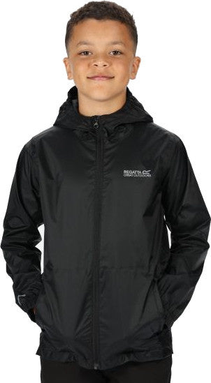 Regatta Pack It Jack Junior Black Size 135-140
