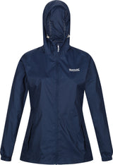 Regatta pack-it iii veste de pluie dames dames bleu taille xxl