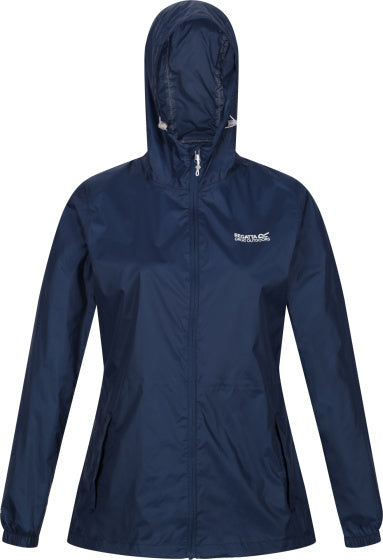 Regatta pack-it iii veste de pluie dames dames bleu taille s