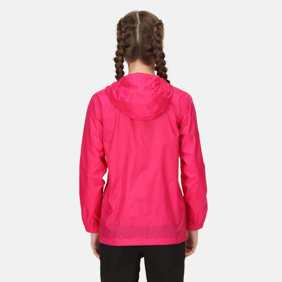 Regatta Pack it III Raincoat Girls Pink Taille 9-10 ans