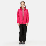 Regatta Pack it III Raincoat Girls Pink Taille 9-10 ans
