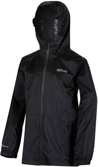 Regatta Pack it III Raincoat Girls Black 13 ans