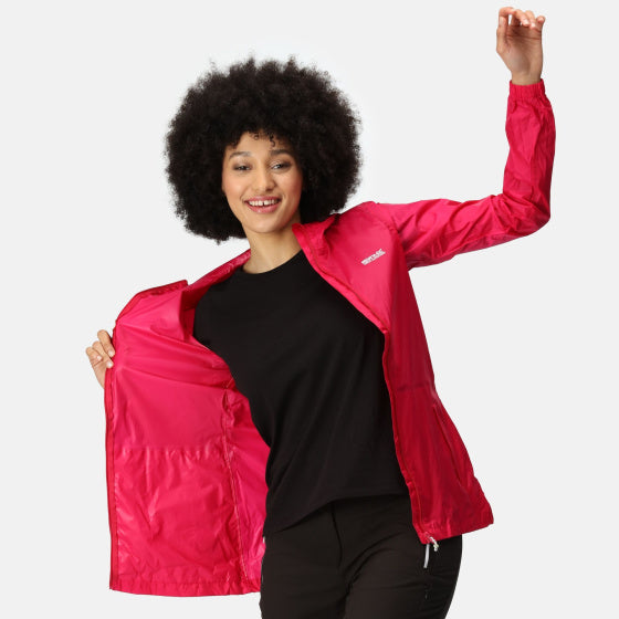 Regatta Pack it iii Shell Jacket Dames Pink Taille S