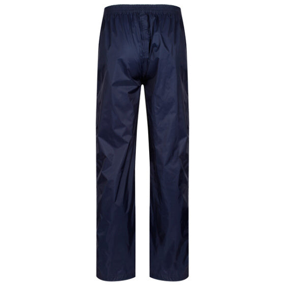 Regatta Emballez-le O Pantalons de pluie Lesdies Blue Dark Taille S